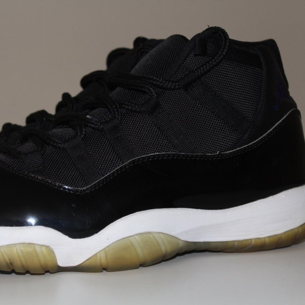 Nike Air Jordan 11 Retro High Space Jam Black Mens Size 12 378037-003 *Read*